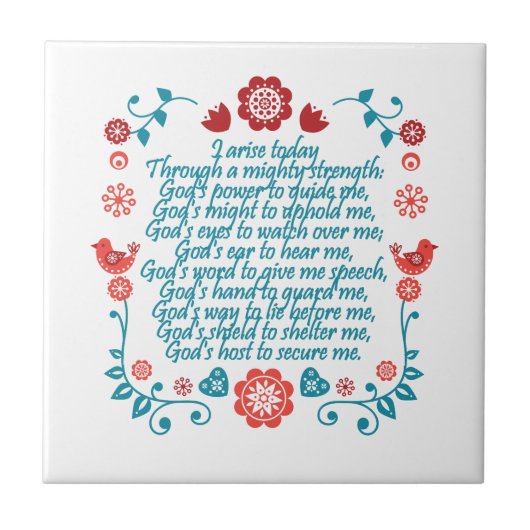 Segnung 12 fliese (Vorderseite)