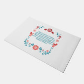 Segnung 15 fußmatte (Schrägansicht)