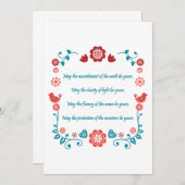 Segnung 23 einladung (Vorne/Hinten)