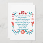 Segnung 32 einladung (Vorne/Hinten)