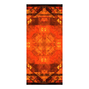 Segnung Abstract Art Rack Card Werbekarte