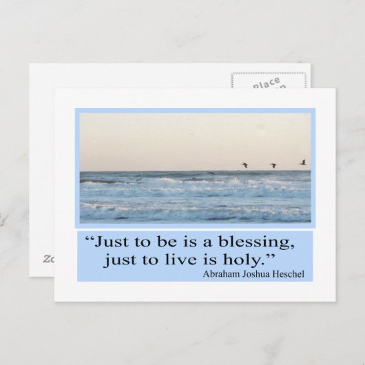 Segnung Postkarte (Vorne/Hinten)