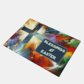 Segnungen an der Ostermonographie | Fußmatte (Schrägansicht)