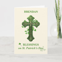 Segnungen auf dem Katholischen Kruzifix am St. Pat