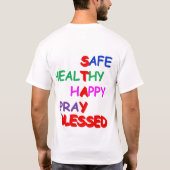 Segnungen Bleibe T - Shirt (Rückseite)