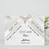 Segnungen des Heiligen Geistes Einladung zur Hochz (Stehend Vorderseite)