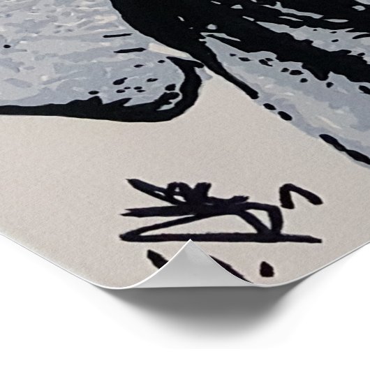 "Segnungen" drucken Poster (Ecke)