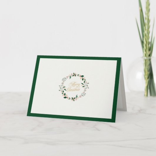 Segnungen Feiertagskarte (Vorderseite)