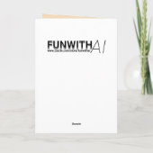 Segnungen für den Herbst | Hübscher Fall Karte (Rückseite)