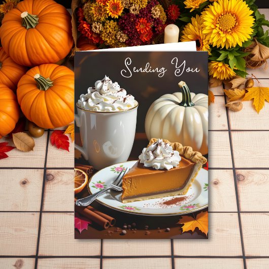 Segnungen für den Herbst Karte