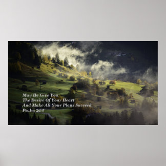 "Segnungen für Erlösung" Prophetisch Poster