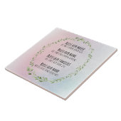 Segnungen für Ihre Zuhause und Familienpfeiler Fliese (Seite)