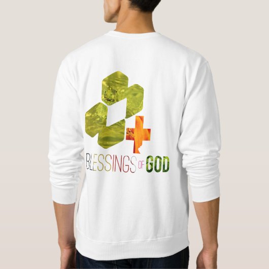 Segnungen Gottes Sweatshirt (Rückseite)