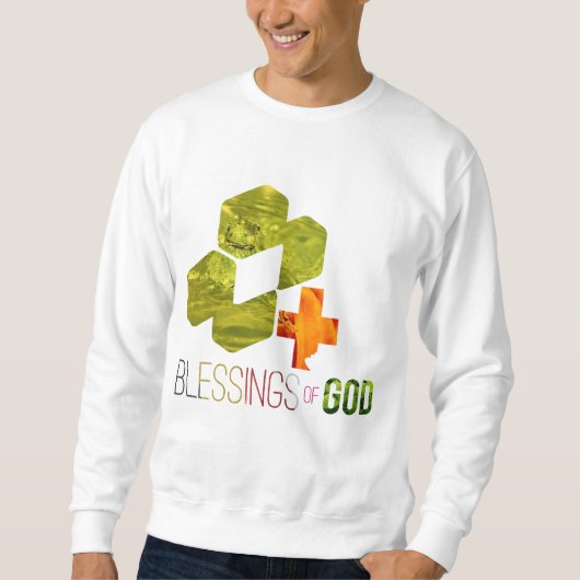 Segnungen Gottes Sweatshirt (Vorderseite)