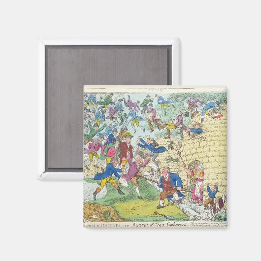 Segnungen Großbritanniens - oder Steuerschwund Magnet (Vorderseite/Rückseite)