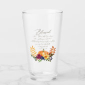 Segnungen im Überfluss fallen Kürbis und Mehl Glas (Vorderseite)