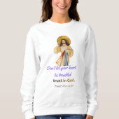Segnungen Jesu Sweatshirt (Vorderseite)