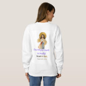 Segnungen Jesu Sweatshirt (Schwarz voll)
