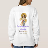 Segnungen Jesu Sweatshirt (Rückseite)