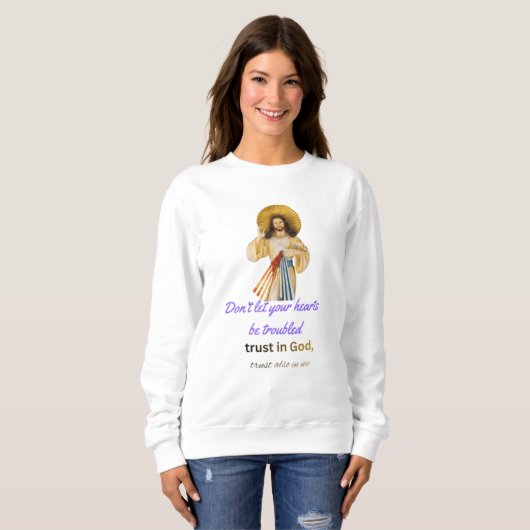 Segnungen Jesu Sweatshirt (Vorne ganz)