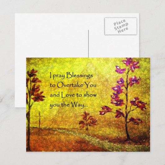 Segnungen Postkarte (Vorne/Hinten)