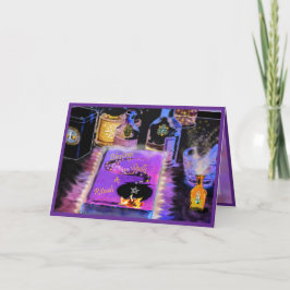 Segnungen, Zauber und Rituale - mit einer Nachrich Karte