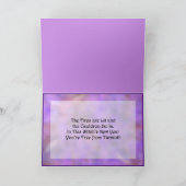 Segnungen, Zauber und Rituale - mit einer Nachrich Karte (Innenseite)