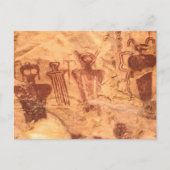 Sego Canyon Rock Art Utah Pictograph Postkarte (Vorderseite)