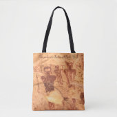 Sego Canyon Rock Art Utah Pictograph Tasche (Vorderseite)