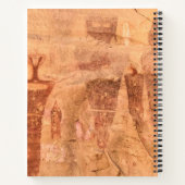 Sego Canyon Rock Art Utah Sketchbook Notizblock (Rückseite)