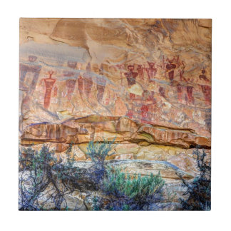 Sego Schlucht-indische Bilddagramme - Utah Fliese