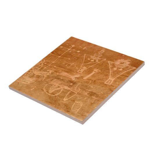 Sego Schlucht-Petroglyphen - Thompson-Frühlinge - Fliese (Seite)