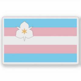 "Sego Visibility"-Flagge von Salt Lake City, Utah, Aufkleber