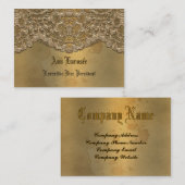 Segonzac viktorianisch visitenkarte (Vorne/Hinten)