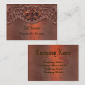 Segonzac Vintag anpassbar Visitenkarte (Vorne/Hinten)