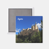 Segovia Alcazar Magnet (Vorderseite/Rückseite)
