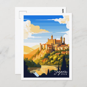 Segovia France Vintage Postkarte