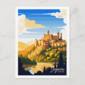 Segovia France Vintage Postkarte (Vorderseite)