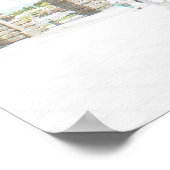 Segovia-Spain Poster (Ecke)