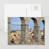 Segovia, Spanien, ist ein UNESCO-Weltkulturerbe Postkarte (Vorne/Hinten)