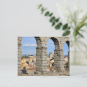 Segovia, Spanien, ist ein UNESCO-Weltkulturerbe Postkarte (Stehend Vorderseite)