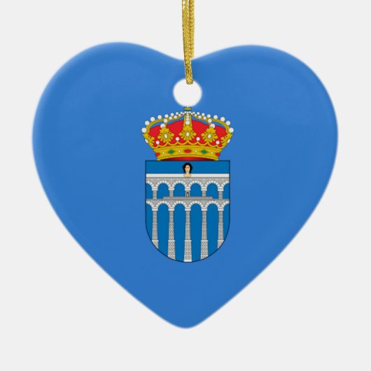 Segovia (Spanien) Keramikornament (Vorne)
