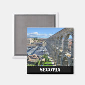 Segovia, Spanien Magnet (Vorderseite/Rückseite)
