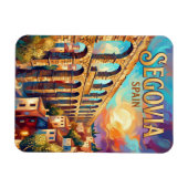Segovia Spanien Magnet (Horizontal)