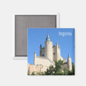 Segovia, Spanien Magnet (Vorderseite/Rückseite)