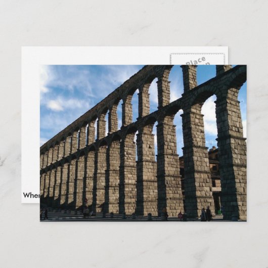 Segovia, Spanien Postcard Postkarte (Vorne/Hinten)