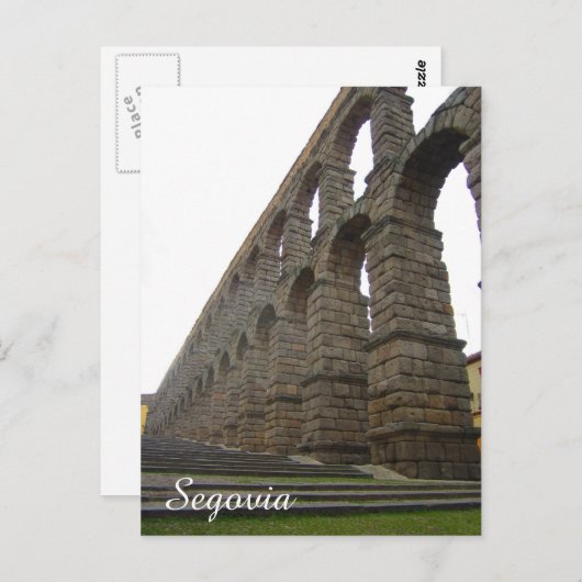 Segovia, Spanien Postkarte (Vorne/Hinten)