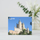 Segovia, Spanien Postkarte (Stehend Vorderseite)