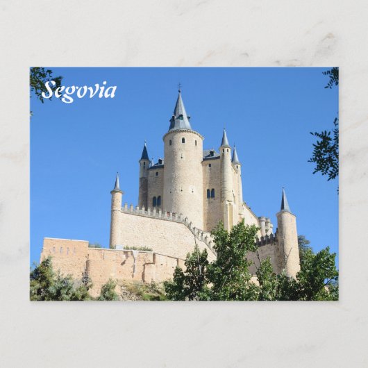 Segovia, Spanien Postkarte (Vorderseite)