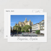Segovia, Spanien Postkarte (Vorne/Hinten)